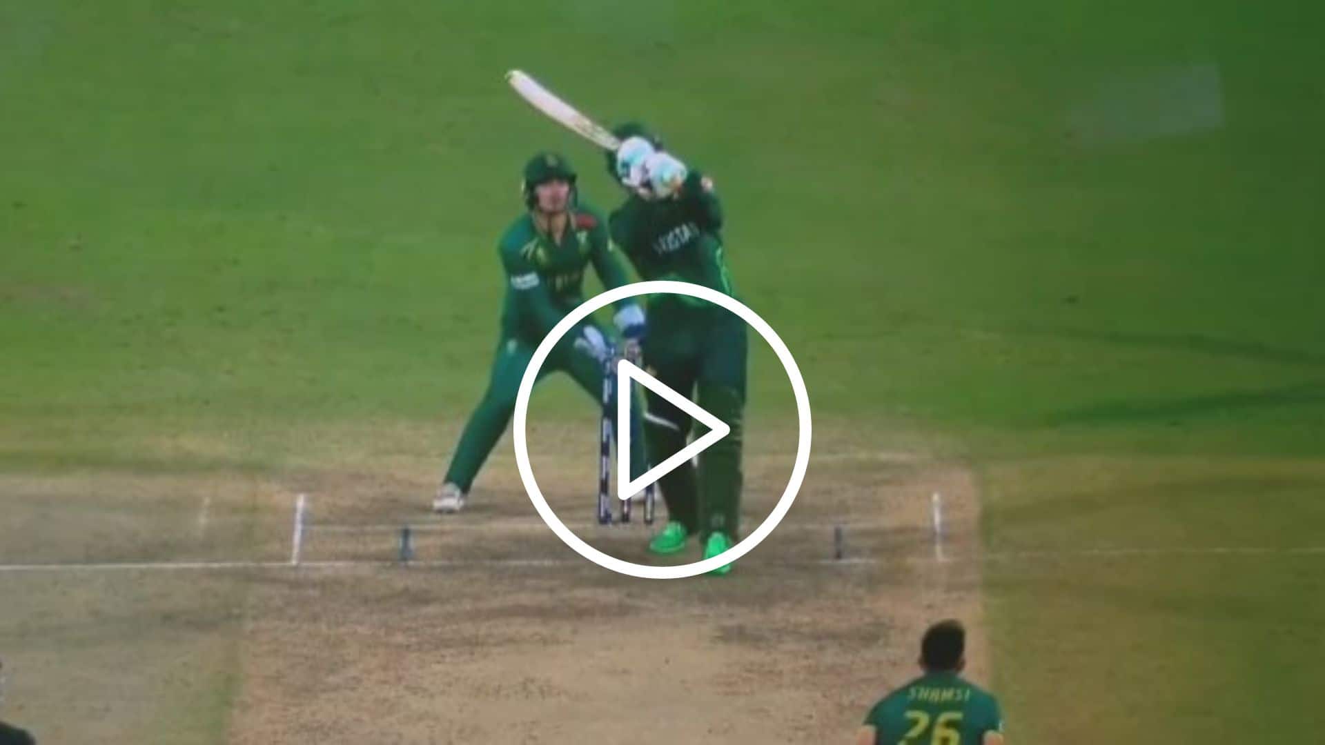 [Watch] Mohammad Wasim Jr Channels Inner Dhoni With Perfect Helicopter Shot vs SA